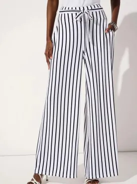 Striped Jersey Pant