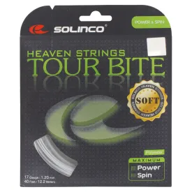 Tour Bite Soft Tennis String Light Silver