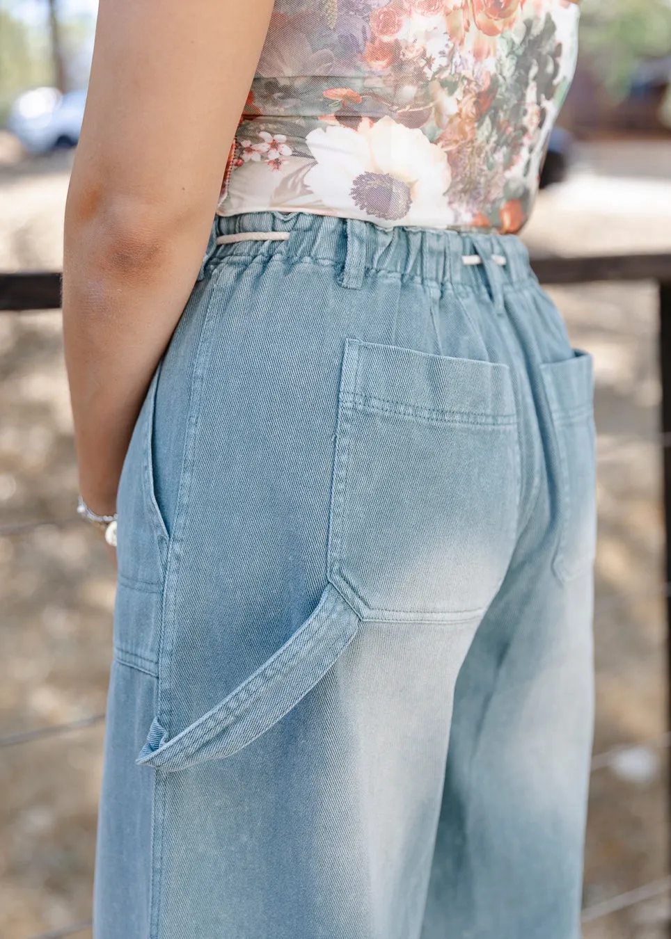 Urban Chill Wide Leg Denim Pants