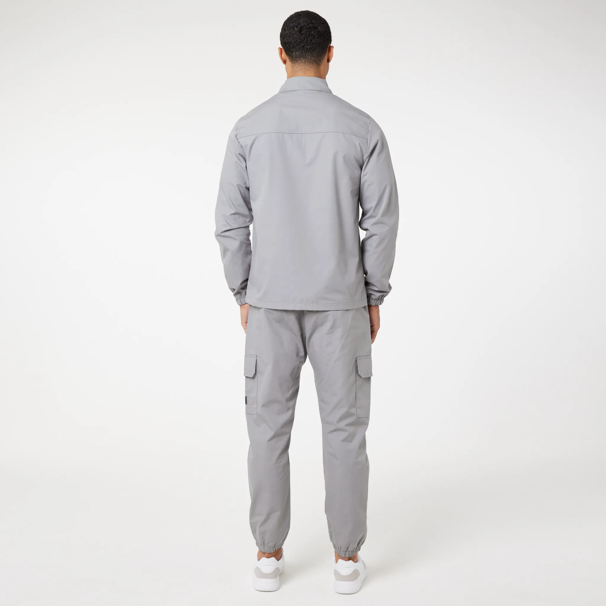 Utility Overshirt | Ice Grey